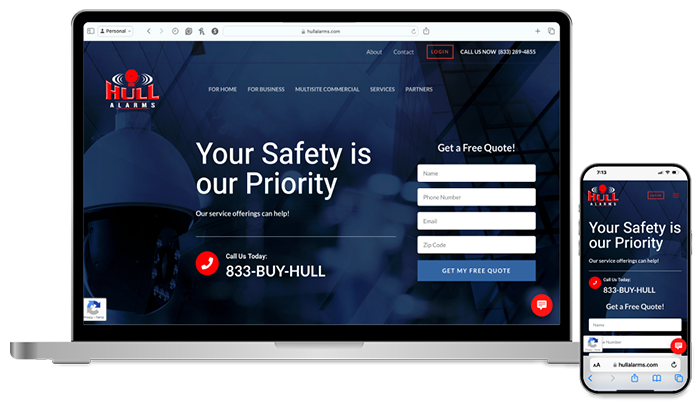 Web Design Alarm company